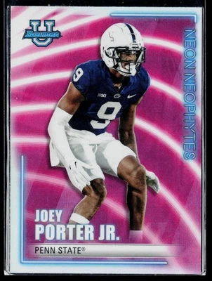 2022-23 Bowman's Best University #NN-16 Joey Porter Jr. Neon Neophytes - Image 1 of 2