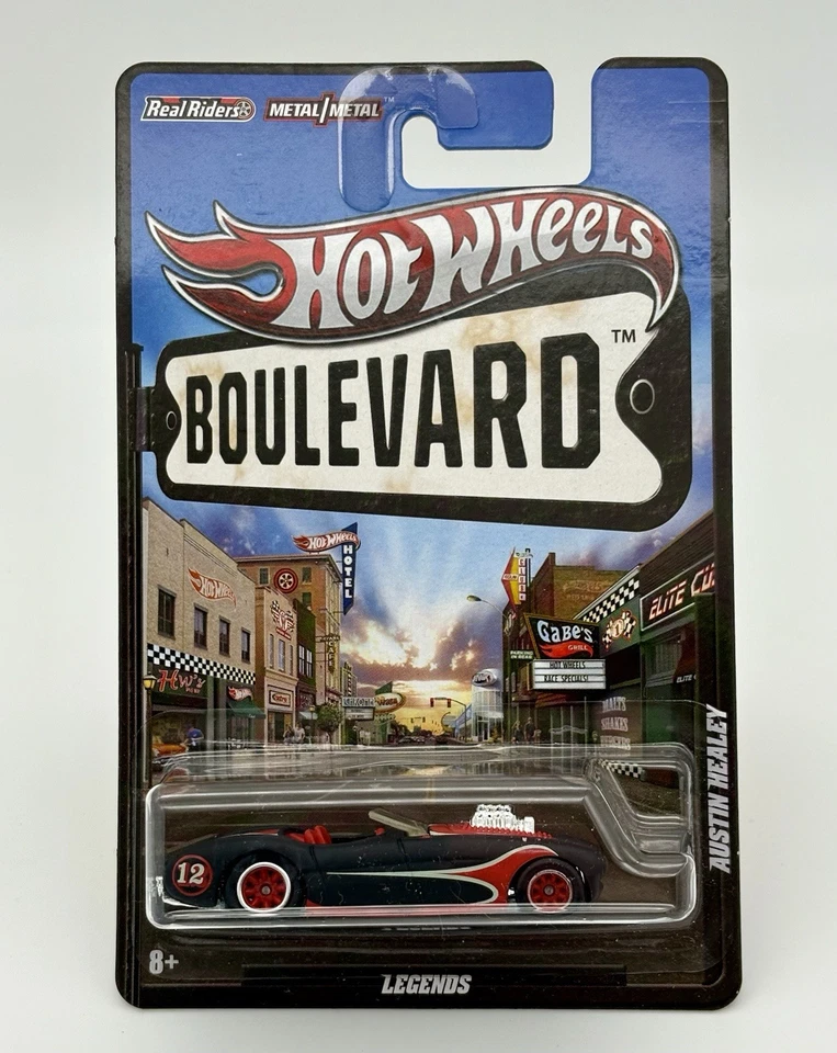 HOT WHEELS BOULEVARD Legends Austin Healey Real Riders - Image 1 of 1