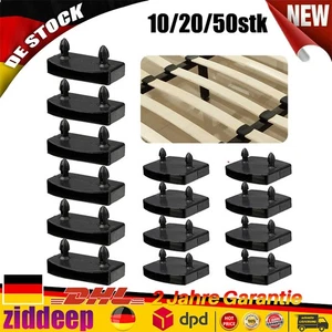 10/20/50x Bett Kappen Reparatur Lattenrost Mittel End kappen Ersatz Halter DE` - Bild 1 von 24