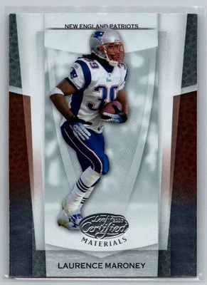 Laurence Maroney 2007 Leaf Certified Materials New England Patriots #85 - Image 1 of 2