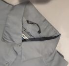 (GRADE 1)MENS! COLUMBIA! SHIRT(S) ICE BLUE,IN SILK FEEL POLYESTER,con?t..??