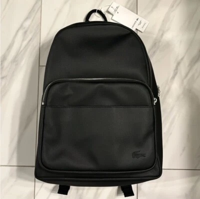 Men’s Lacoste Backpack Black $158 New - Image 1 of 4