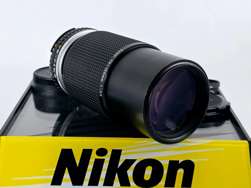 🌸[Near MINT] Nikon Series E Zoom 75-150mm F3.5 Ai-s Ais MF Lens From JAPAN - Image 1 of 4