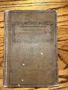Electric English Classics Franklin’s Autobiography Antiquity Good - Bild 1 von 7