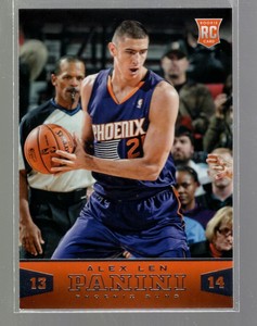 2013-14 Panini Base #177 Alex Len RC - Phoenix Suns