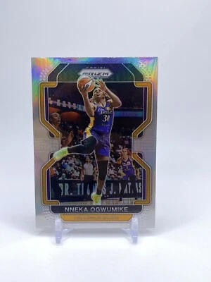 2022 Panini Prizm WNBA Nneka Ogwumike Silver Prizm Parallel Card. Card #92 - Image 1 of 2