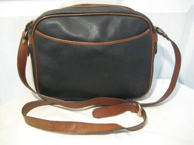 Bolso Bandolera Vintage Bottega Veneta Marco Polo Recubierto Pvc Cuero Borde. Foto 1 de 4