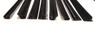 8x horizontal Windows Glass Seal LADA SAMARA 2109 21099 INT+EXT @TYPE #2@ - Image 1 of 4