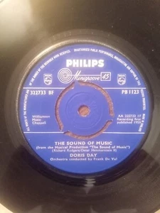 DORIS DAY THE SOUND OF MUSIC 1959 UK PHILIPS 7" 45 PB 1123 - Picture 1 of 1