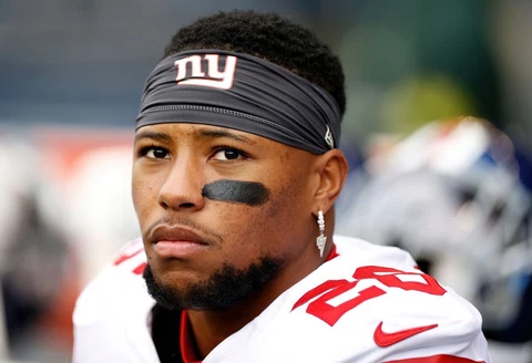 Saquon Barkley New York Giants 2022 NFL 13"x19" Poster Super Gloss Print 53LD Cover