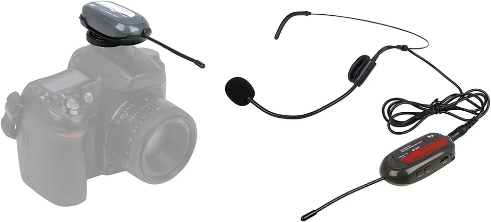 VocoPro® COMMFILMHS4 Digital UHF Wireless Audio System For Digital Video Cameras - Image 1 of 4