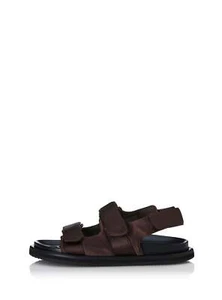 NEW Alias Mae ALIAS MAE Womens Darcy Sandals - Choc Satin - Picture 1 of 6