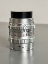 Taylor Hobson Cooke Serial C Mount 16mm cine lens F Stop 1.9 1 Inch