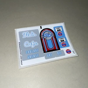 Lego Cars 2 Original Unused Sticker Sheet from Flo's V8 Cafe Set 8487 - Picture 1 of 1