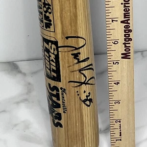 Huntsville Stars Louisville Slugger Bat Autographed Minor League Baseball - Picture 1 of 21