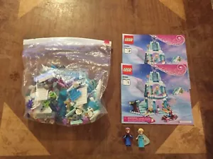 LEGO- DISNEY- ELSA'S SPARKLING ICE CASTLE- 41062- 100% COMPLETE- - Picture 1 of 6