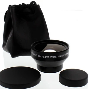 Albinar HD 37mm Wide Angle0.45x Lens + Macro for Sony HVR-A1E,A1U,HD1000U camera - Picture 1 of 6