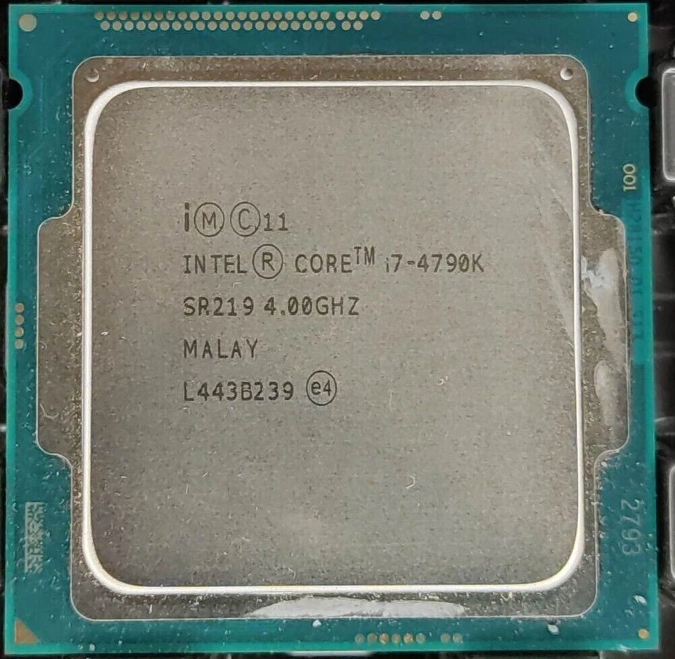 Intel SR219 Core i7-4790K 4GHz LGA1150 Quad-Core CPU Processor - Image 1 of 1