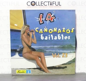 14 CANONAZOS Bailables Vol.23 (VARIOUS LATIN) *CHEESECAKE* 1983 - COLOMBIA -LP🔥 - Picture 1 of 2