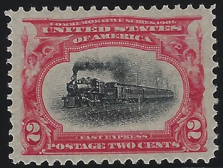 US Scott # 295 - PSE Graded Gem 100J - Very Lightly Hinged - Jumbo!!        (P3) - Image 1 of 3