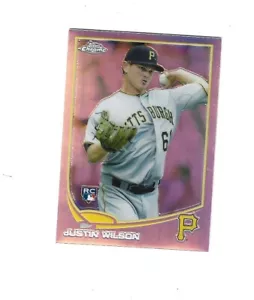 2013 Topps Chrome Refractors #151 Justin Wilson PITTSBURGH PIRATES - Foto 1 di 1