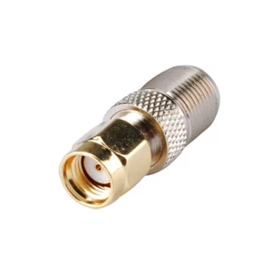 RF connector adapter RP SMA male plug to F Type jack female straight Adapter Hot - Picture 1 of 4