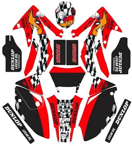 Kit gráfico para Honda CRF450X CRF 450X 2005-2015 calcomanía pájaro carpintero leñoso carreras - Imagen 1 de 1