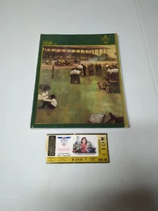 1991 Indianapolis 500 Ticket Stub With Official Program Indy 500 Arie Luyendyk - Picture 1 of 12