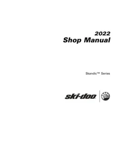 Skidoo SKANDIC Service Manual | 2022 | CD OR USB - Foto 1 di 15