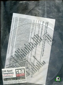 d20 Spell Templates - Picture 1 of 1
