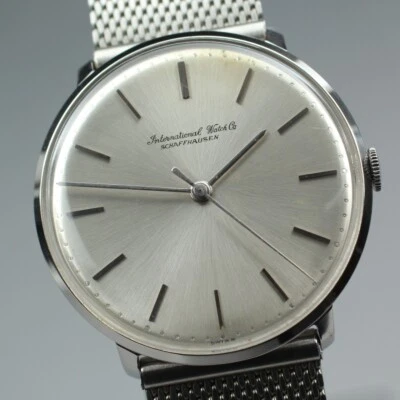 ▶RARO [EXC+5] IWC Schaffhausen Old Inter Cal. Reloj Manual Hombre 401 33mm U372 Foto 1 de 4