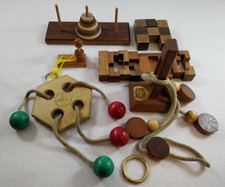 puzzle piramide madera