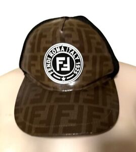 Fendi Authentic brown/black Roma Men's Cap