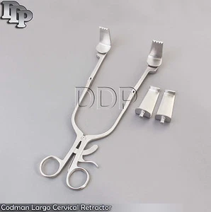 Codman Largo Cervical Retractor Blade 16x40mm Sharp+16x55mm Blunt - Picture 1 of 3