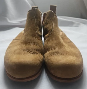 Kodiak Chelsea Leather Boots Low Rider Bootie Brown Pull On Round Toe Size 8 - Picture 1 of 11