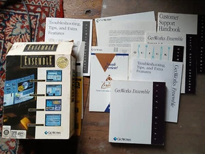 Geoworks Ensemble (1990) Rev 2001 Big Box + Manual ONLY - Picture 1 of 16