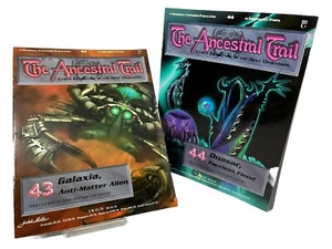 THE ANCESTRAL TRAIL Vtg 90s Fantasy Epic Rare Issues 43 & 44, Game Cards Intact! - Picture 1 of 6