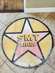 Letrero publicitario para “líneas SMT” 35 1/2” de diámetro - Imagen 1 de 9
