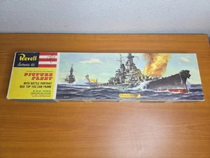 Vintage 1960 Revell USS Iowa Model Battleship Kit H-369:198 (gestartet)  - Bild 1 von 11