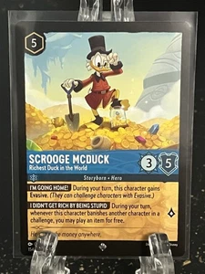 Dagobert Duck Richest Duck Disney Lorcana Into the Inklands 154/204 - Bild 1 von 2