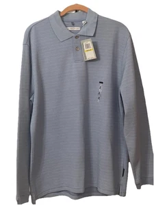 Geffrey Beene blau Pullover Gr. M Herren neu mit Etikett $ 48 PTP 22 Länge 28 - Bild 1 von 8