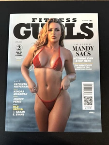 MANDY SACS Mandy Rose Fitness Gurls Canadian Magazine April 2023 Cover #2 WWE - Bild 1 von 9