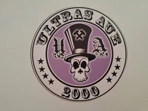 Ultras Aufkleber Aue Sammlungsauflösung Fußball Sticker Wismut FC Erzgebirge BSG - Bild 1 von 1