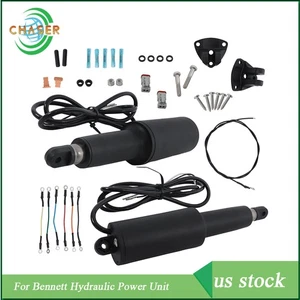 Boat Trim Tab Kit Actuator 12 V For Marine Bennett Power Unit 15064-001 NEW - Picture 1 of 24
