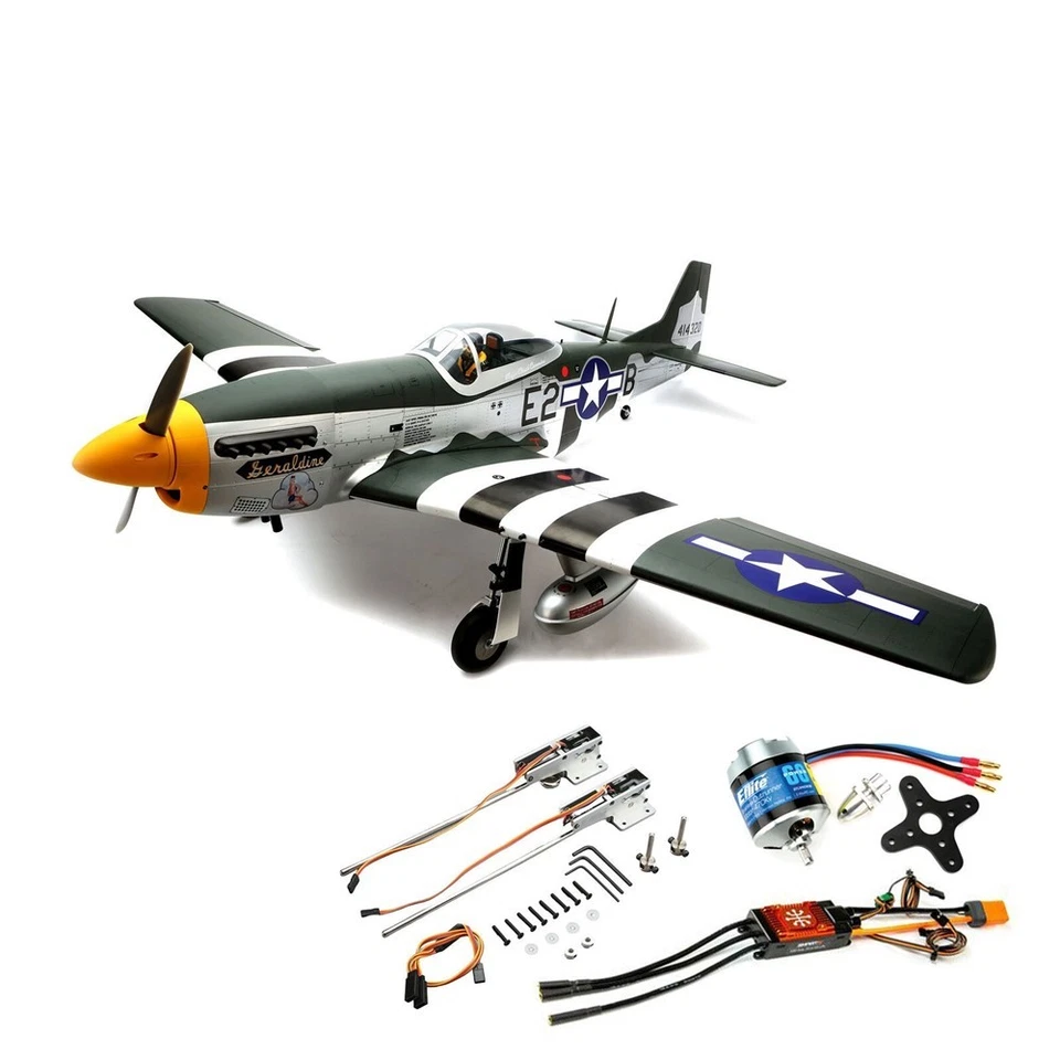Hanger 9 P-51D Mustang 20cc ARF - HAN2820BRME - Image 1 of 1