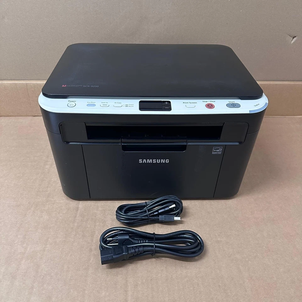 Stampante Multifunzione Samsung SCX-3200  Laser A4  1200 x  1200 DPI 17 ppm - Immagine 1 di 4