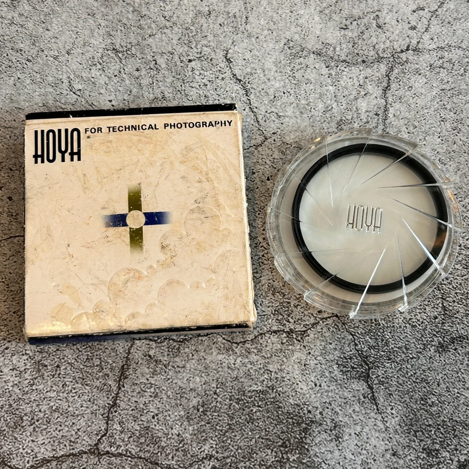 Hoya 55mm Diffuser Filter Soft Focus Lens Effect Made in Japan Vintage 1980s - Image 1 of 4