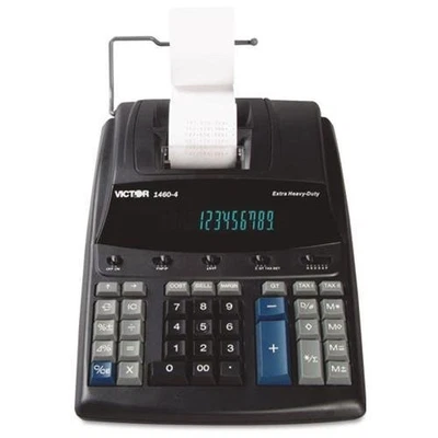 Victor 14604 Printing Calculator - 12 Character[s] - Fluorescent - 3.3" X 8" - - Image 1 of 4