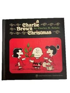 1965 A Charlie Brown Christmas book HC By Charles Schulz FIRST PRINTING - Picture 1 of 18