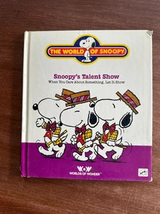 Snoopy’s Talent Show: The World Of Snoopy; C. Schultz; 1986; WOW; HC; Good - Imagen 1 de 10
